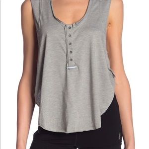 Free People “Movement Collection” Gray Tank